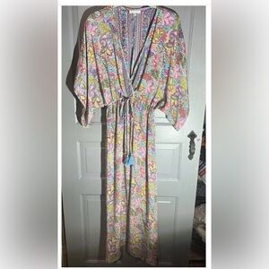 Floral Multicolor Maxi Dress